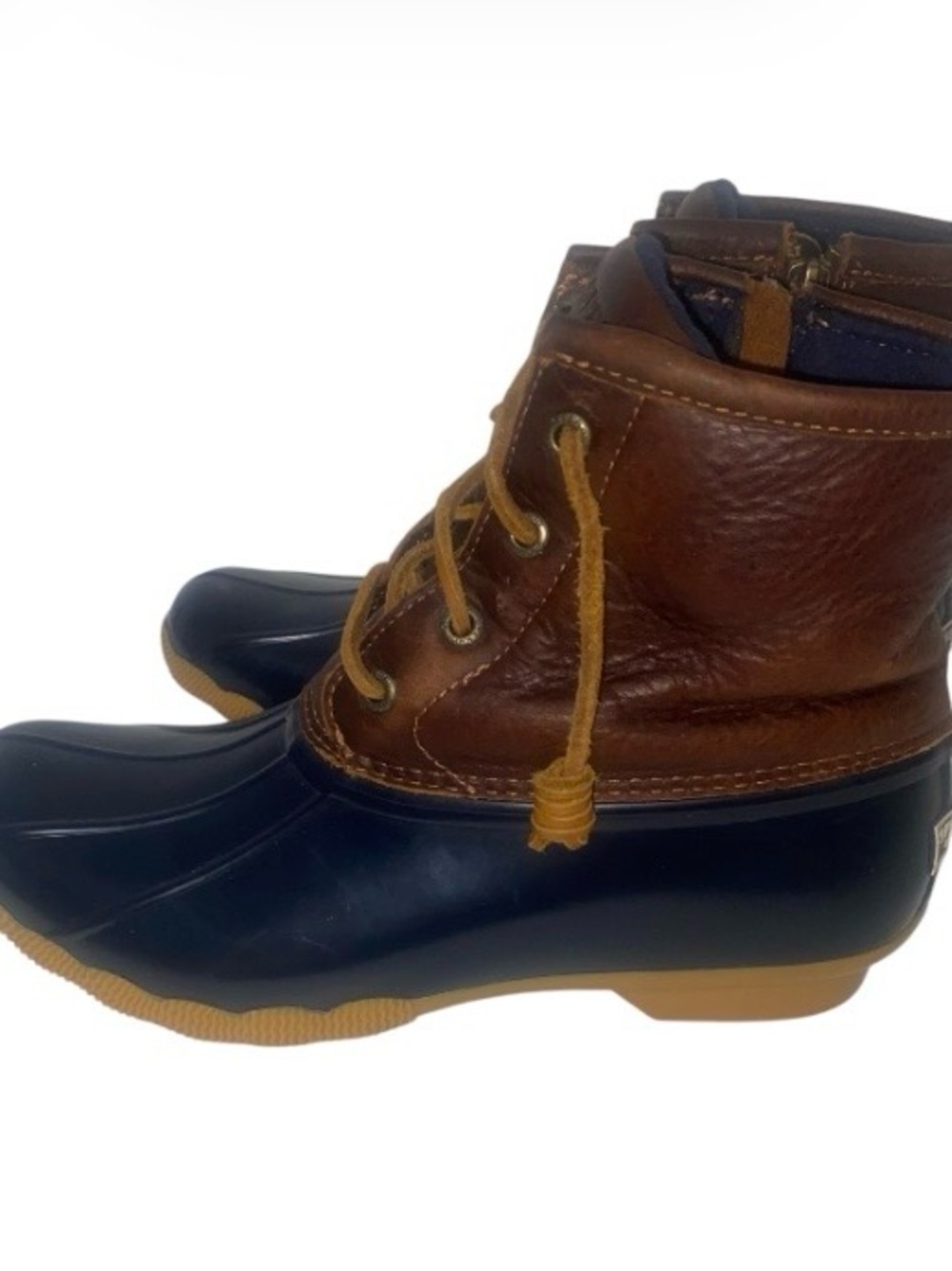 Sperry Women’s Top Sider Salt Water Duck Rain Boots Size 7.5 Pre owned
